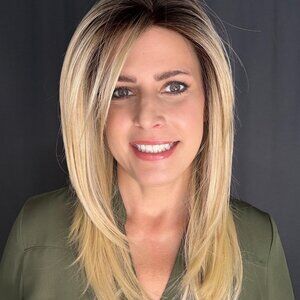 Customized Wig, Monofilament Blonde Wig
